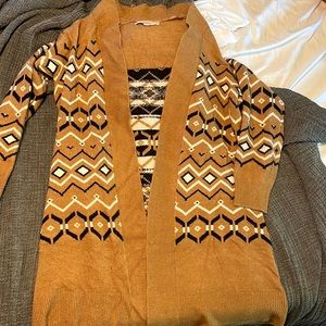 NWOT loft long open cardigan